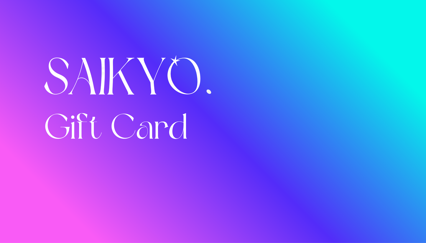 SAIKYO Gift Card